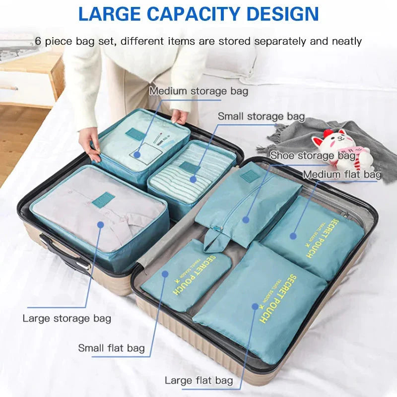 Buy Kit Of 3 Trekking Travel Storage Bags Travel Online | Decathlon